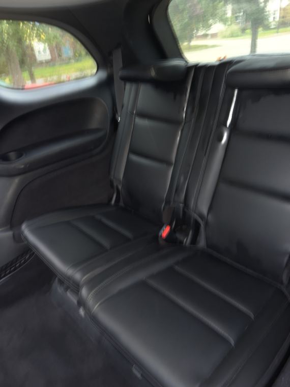 Dodge Durango, rear seats after detailing by Aero Detailing, South Lyon MI