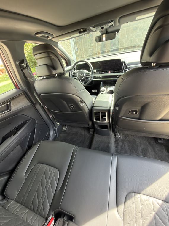 Kia, rear cabin after detailing by Aero Detailing, South Lyon MI